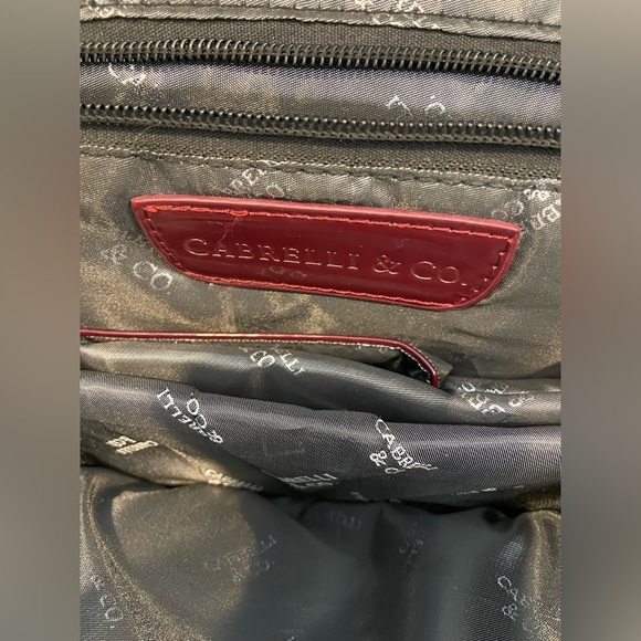 Cabrelli Co Blue Roller Briefcase Laptop Tote Travel Bag - Picture 11 of 13